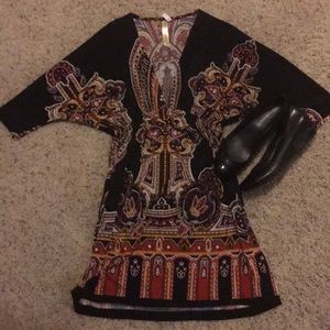 Cute V Neck Flowy Dress